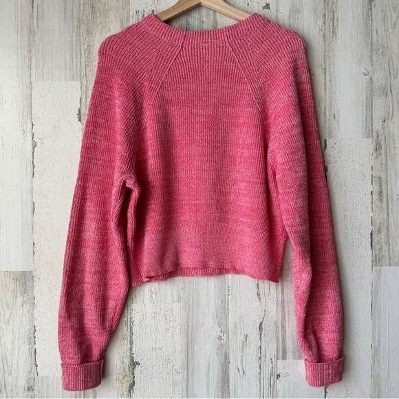 Free People Too Good Pink Pullover Knit Sweater Size XS - Picture 7 of 11